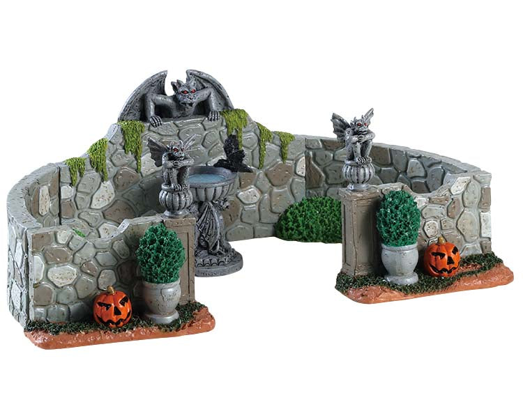 LEMAX Grey Gargoyle Gardens, set of 6 #83350